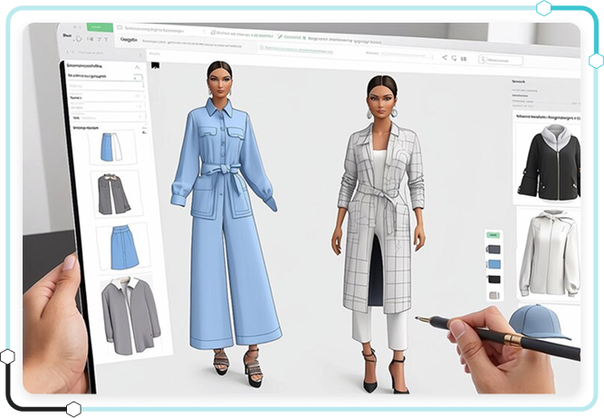 Fashion - Fashion clothing deisgn software development Tezeract